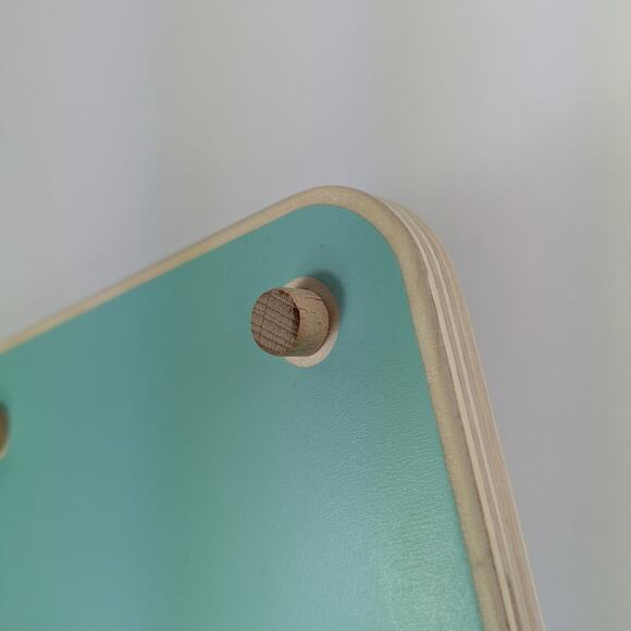 Lovevery Pattern Match Boats Replacement Base Board Red Yellow Blue Wood Toys - Picture 4 of 5